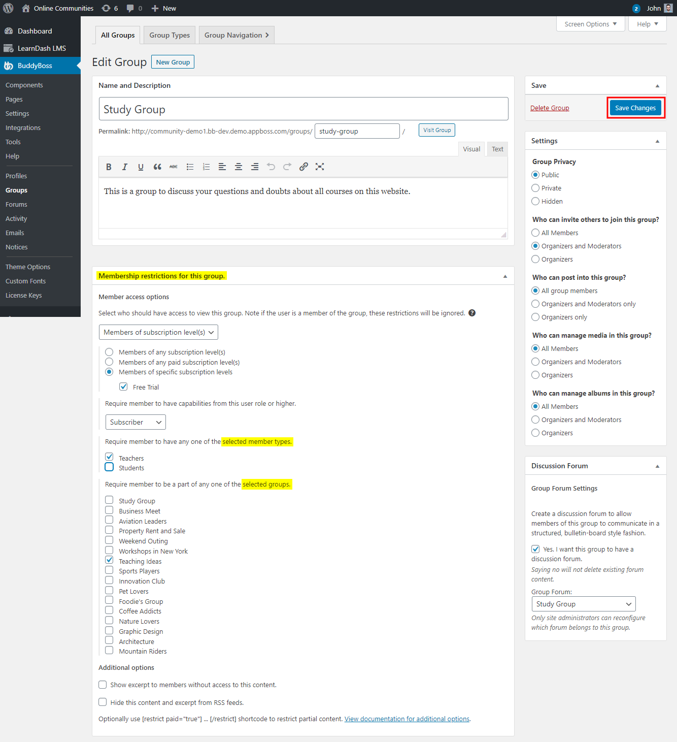 Restrict Content Pro – Restricting content based on member type and group memberships