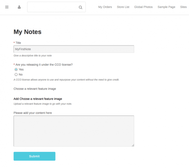 Form preview