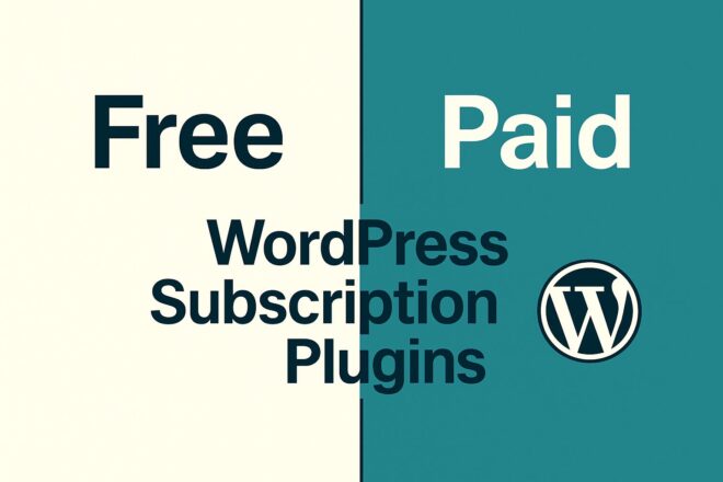 Free vs. Paid WordPress Subscription Plugins
