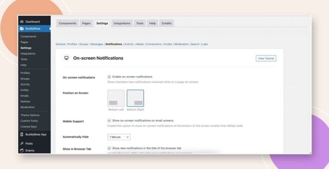 buddyboss push notifications